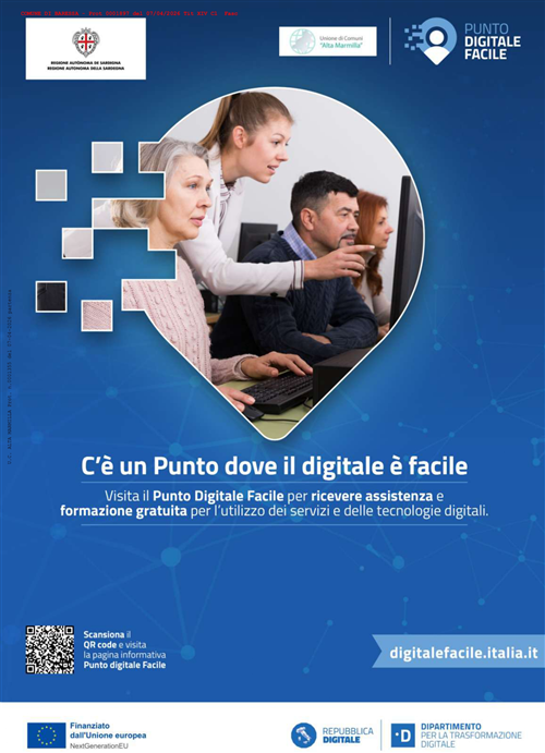 Nuovo servizio per i cittadini: Punto Digitale Facile